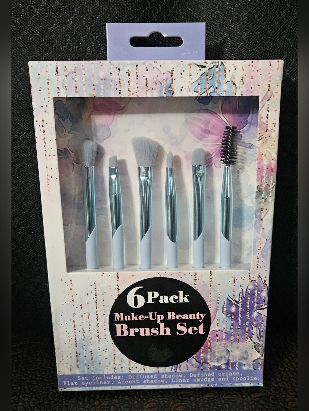 6-Pack Make-Up Beauty Brush Set - NEW